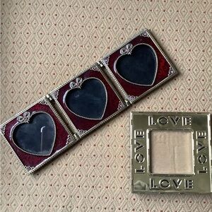 Heart and Square Love Photo Frames